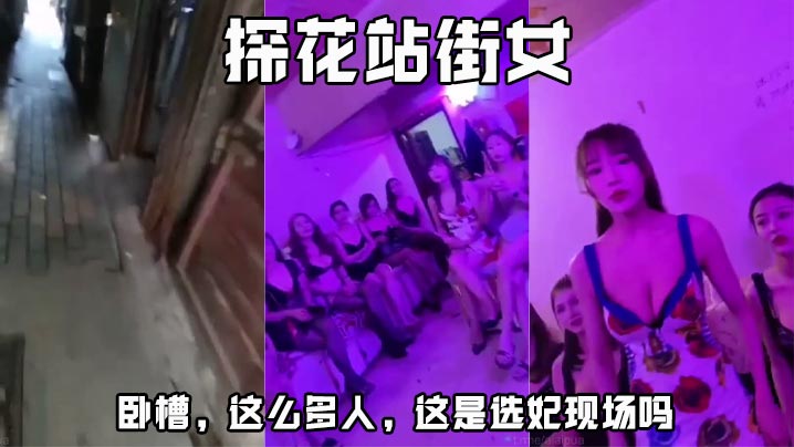 探花站街女 卧槽，这么多人，这是选妃现场吗