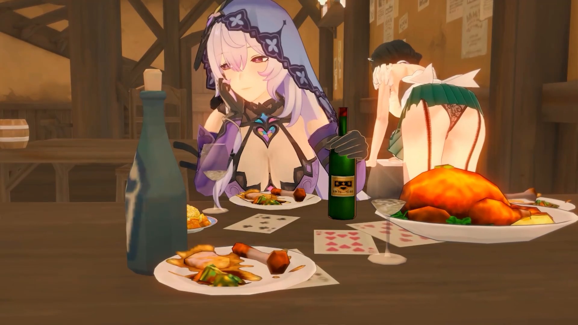 HAT7527 [Seru] Black Swan Demons动漫3D