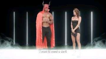 Halloween Vittoria-o -lantern  6on1  Vittoria Divi多人运动射精骚逼挑逗性交