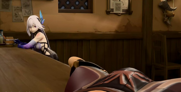 饥渴的反差少女，在酒吧捡到醉酒的大屌帅哥，直接就脱了裤子口交裹鸡巴了