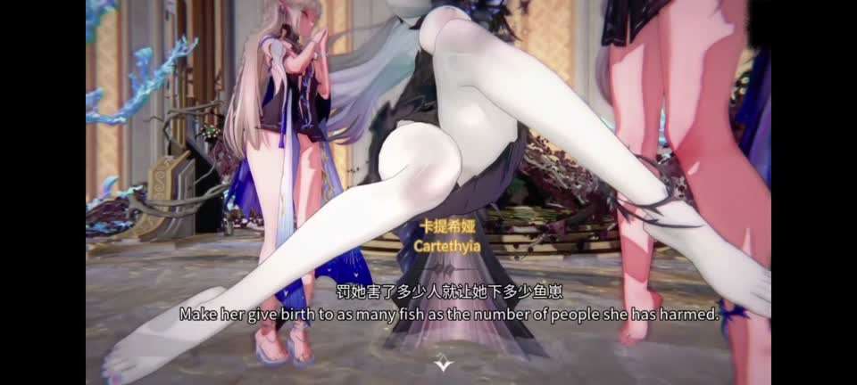 鸣潮同人-审判利维亚坦动漫3D