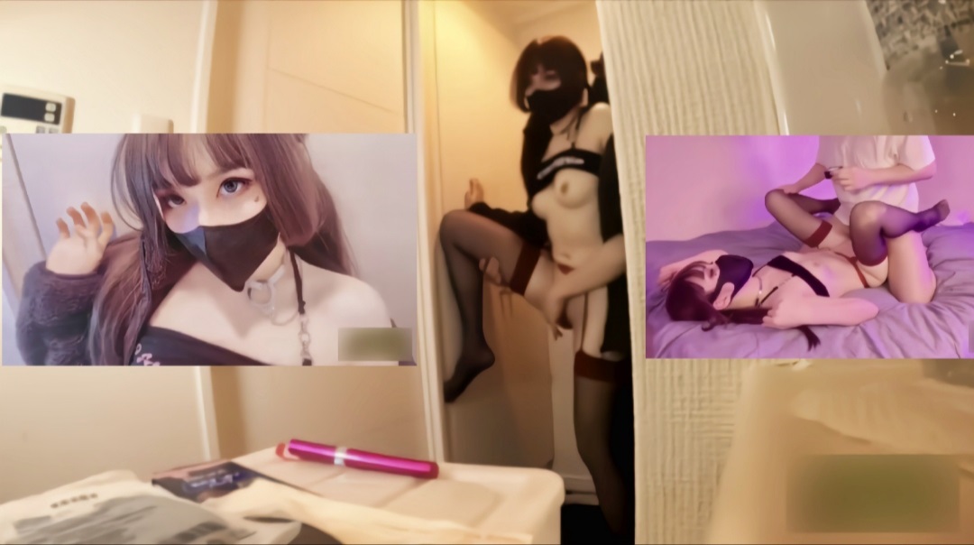 寂寞不穿内裤黑丝吊带学姐半夜来我家